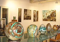 View of the exhibition at theMike Aadlers Gallery, La Garde-Freinet